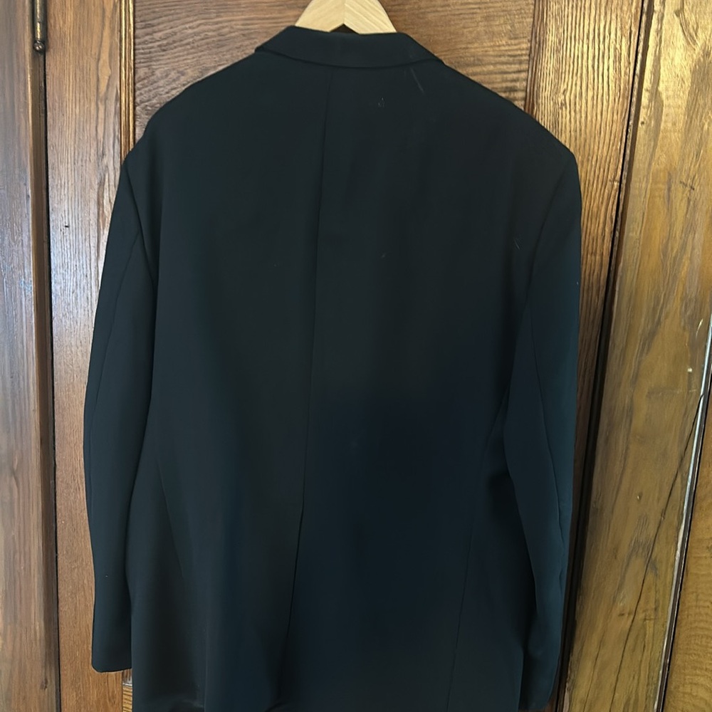 Men’s black blazer sport coat.  XXL size 50. - Picture 8 of 8